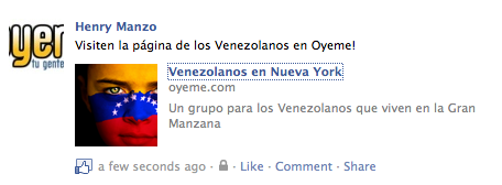 Ya tenemos la opción de hacer la recomendación de los grupos a nuestros amigos de Facebook... a recomendar se ha dicho!
